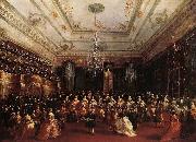 GUARDI, Francesco Ladies Concert at the Philharmonic Hall oil on canvas